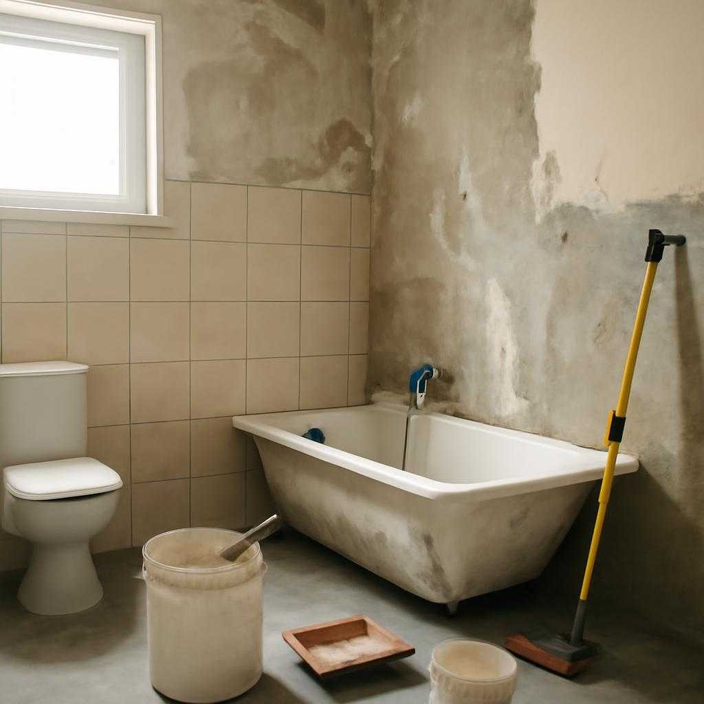 косметический ремонт ванной