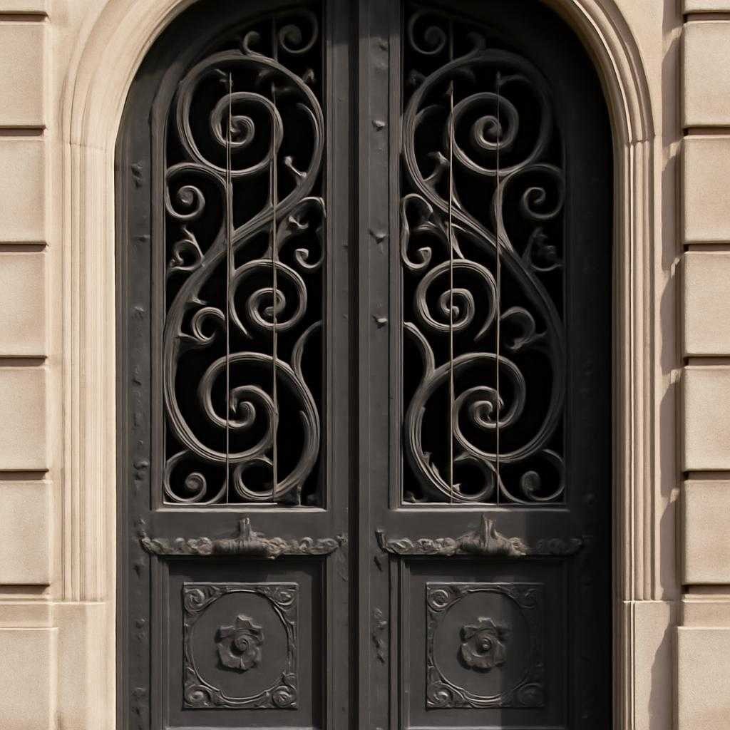 кованые двери