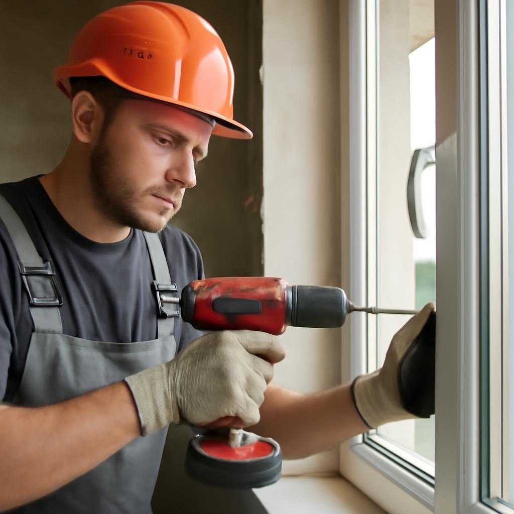 монтаж окон