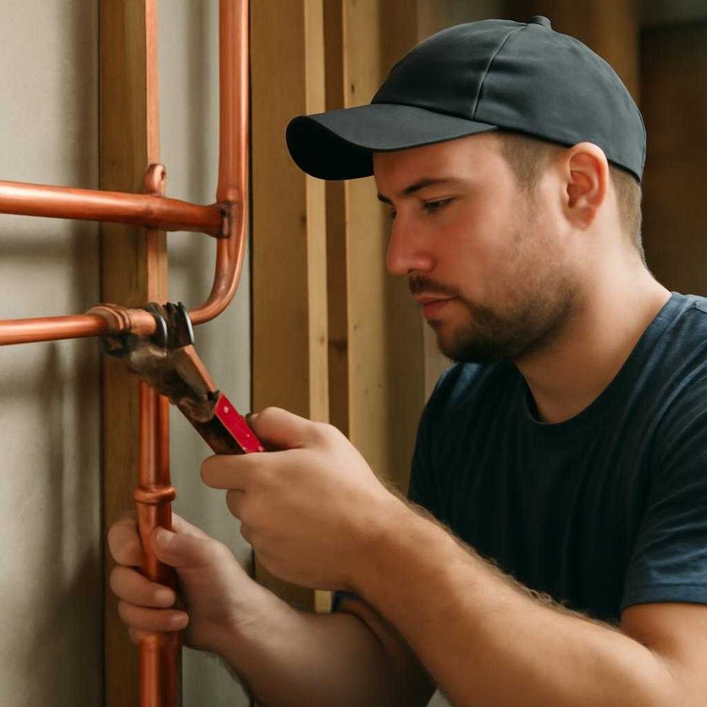 монтаж водопроводных труб