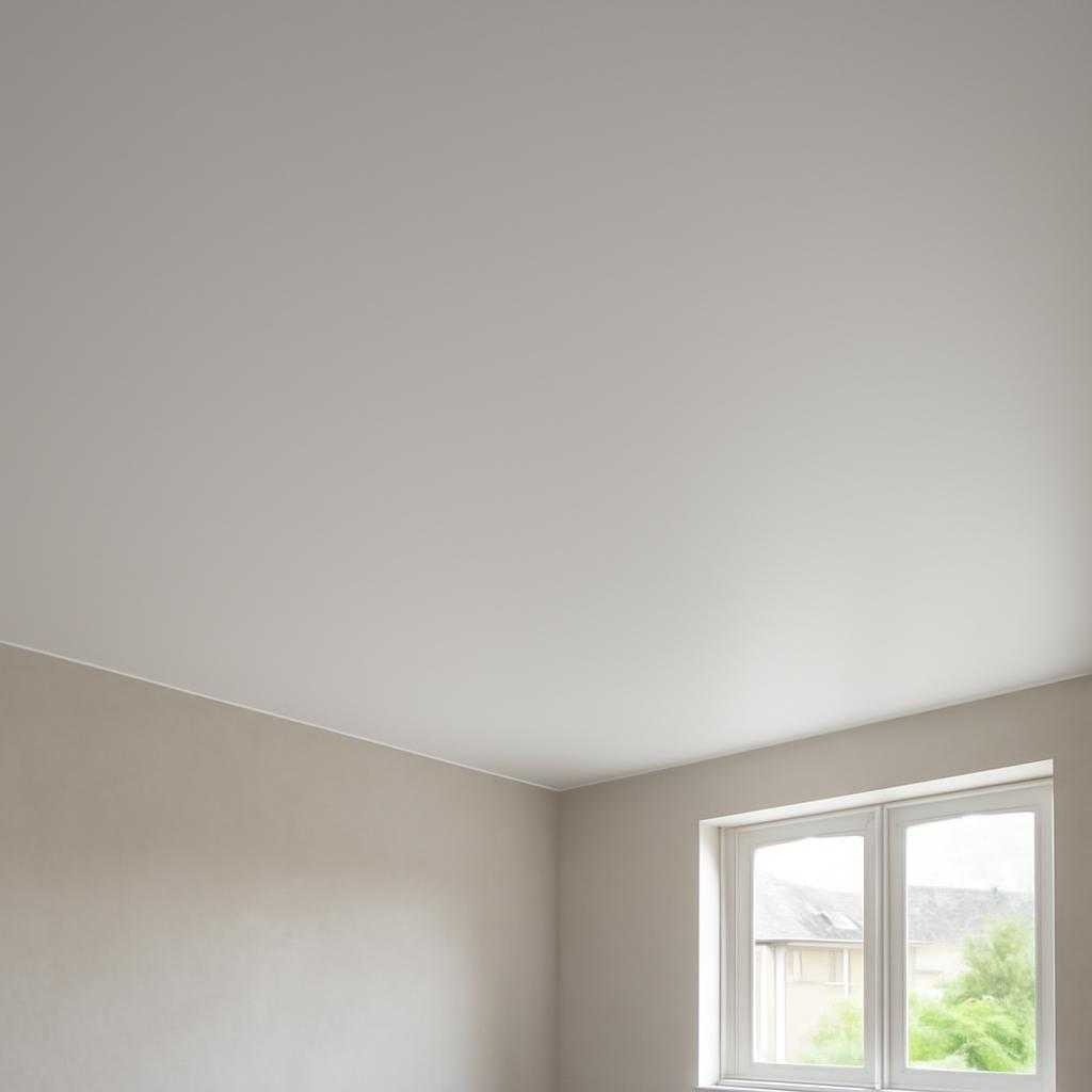 одноуровневые натяжные потолки