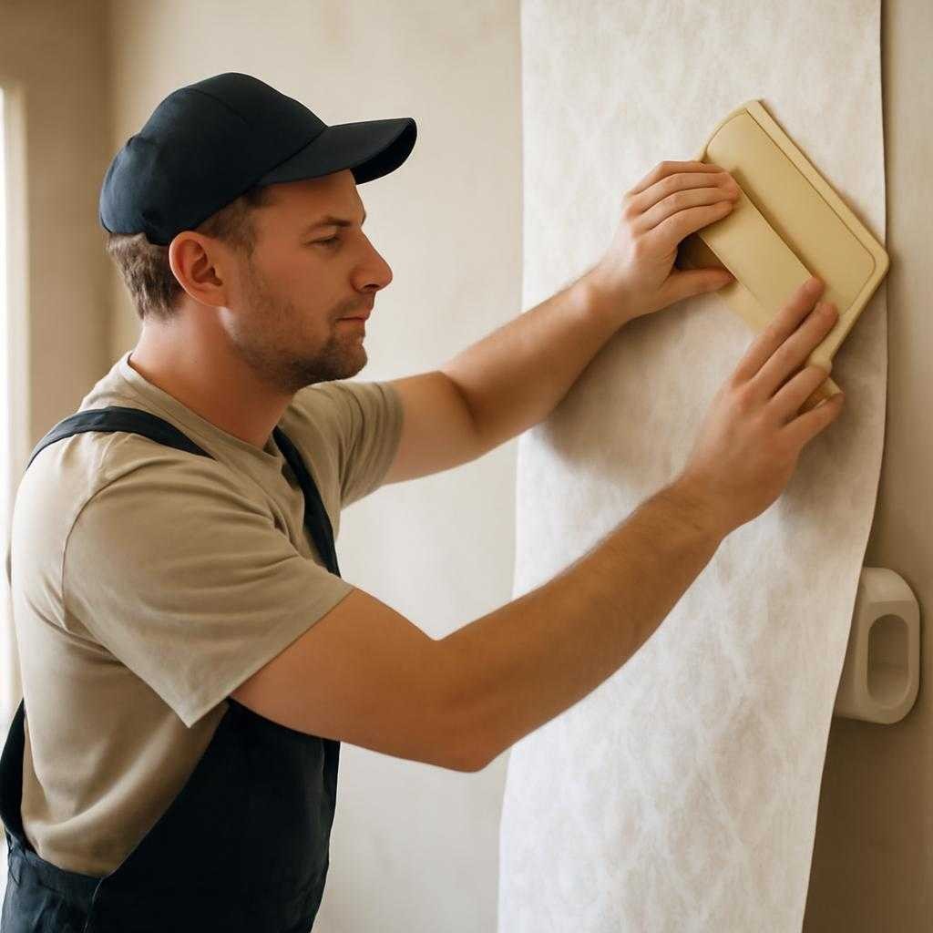 оклейка обоев