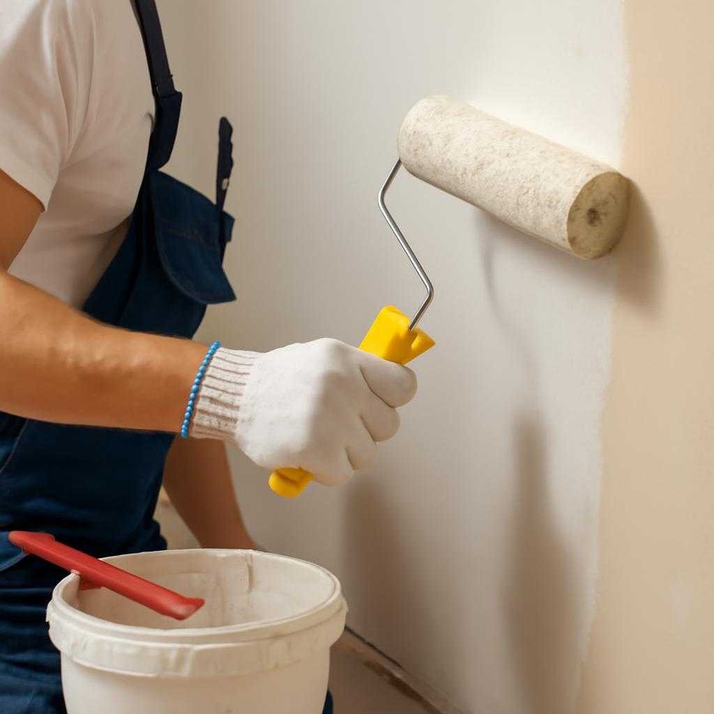 окраска стен