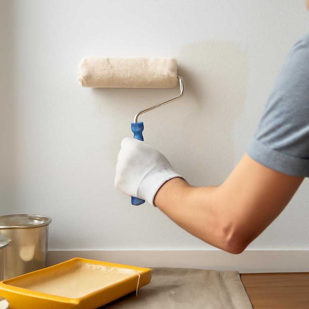 окраска стен