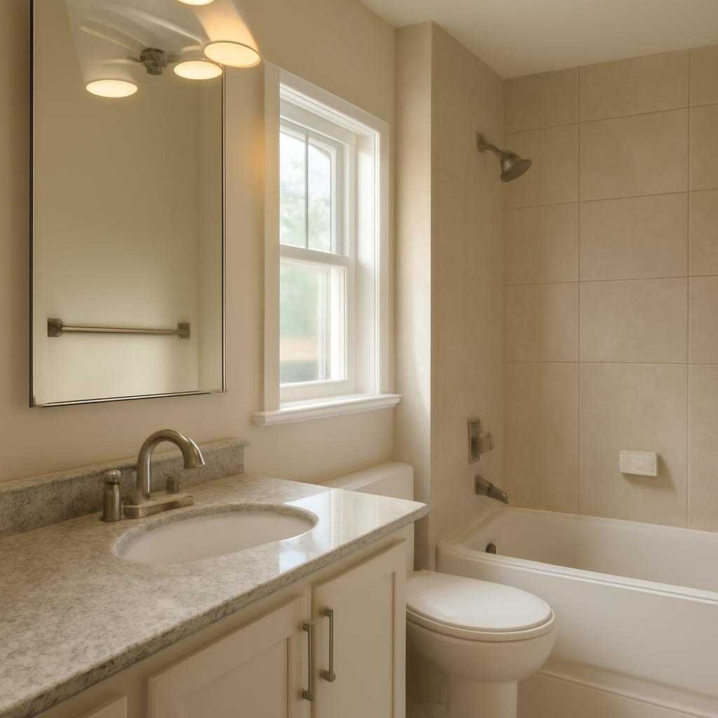 освещение ванной