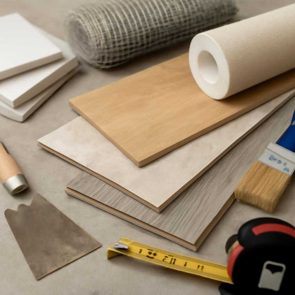 отделочные материалы