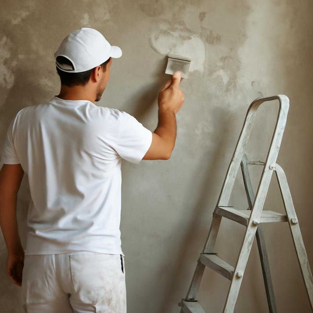 подготовка стен к покраске