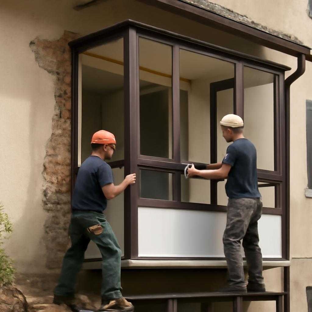 присоединение балкона