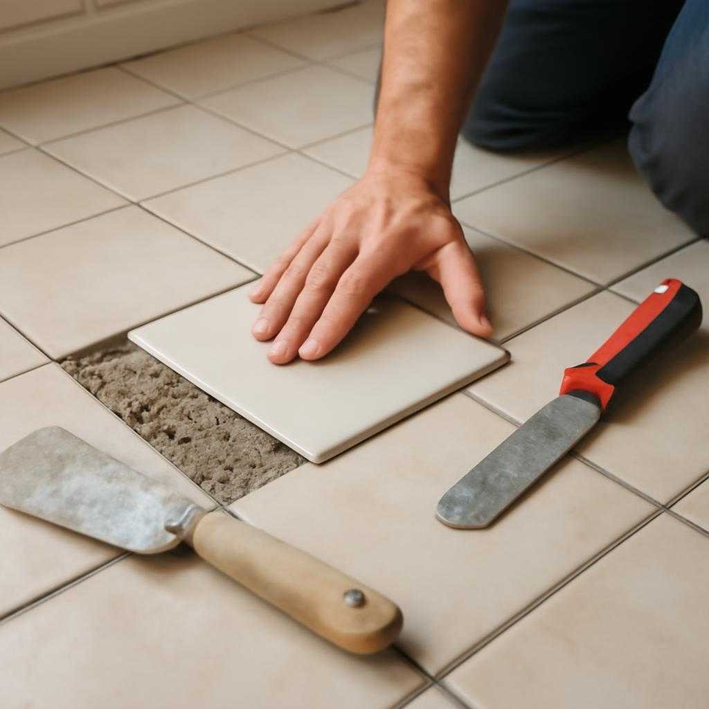 ремонт керамической плитки