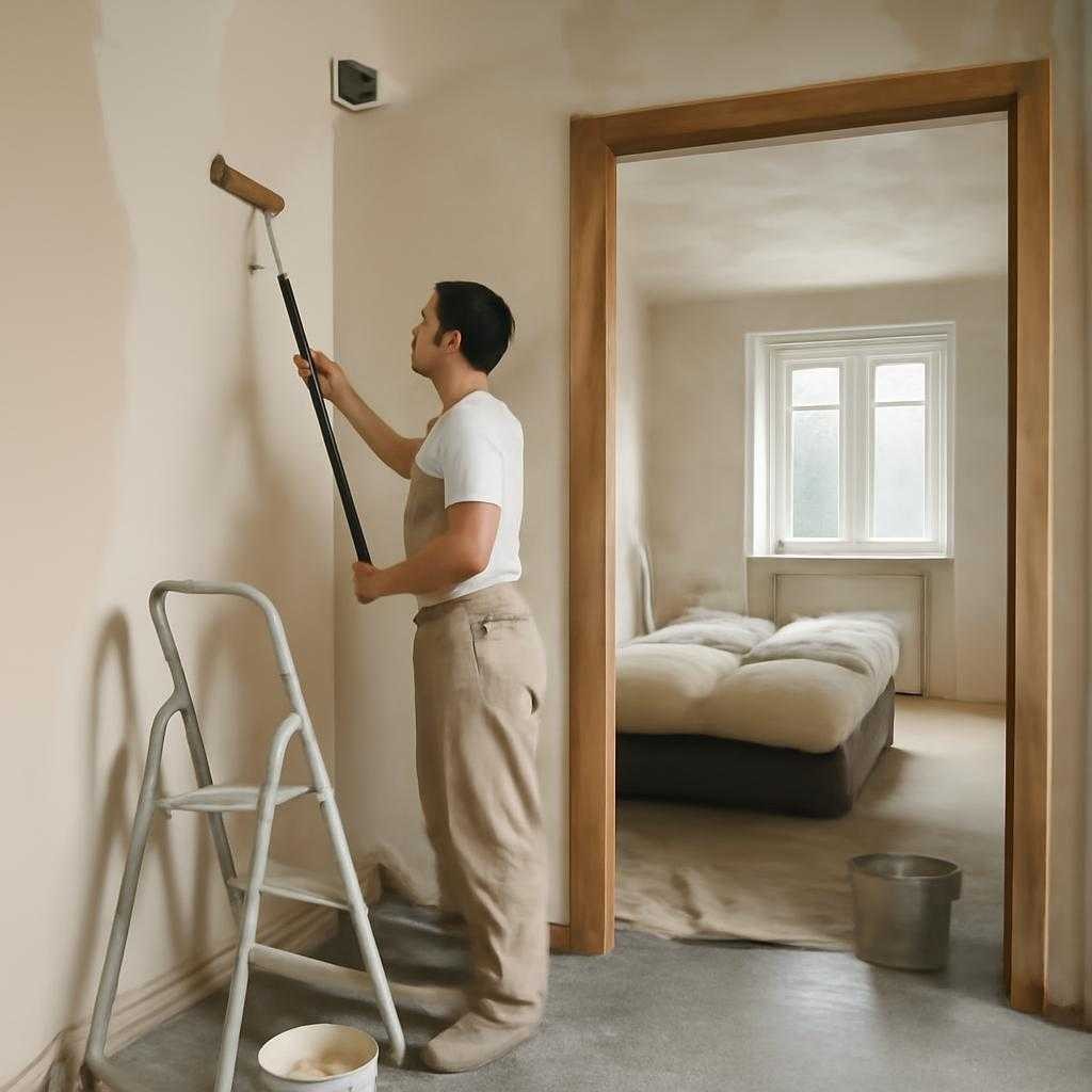 ремонт прихожей и спальни