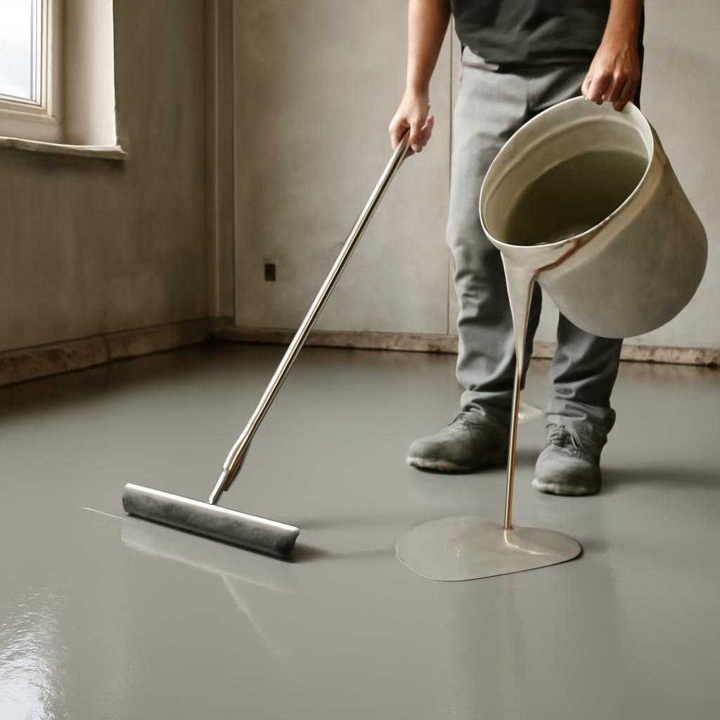 самовыравнивающаяся стяжка