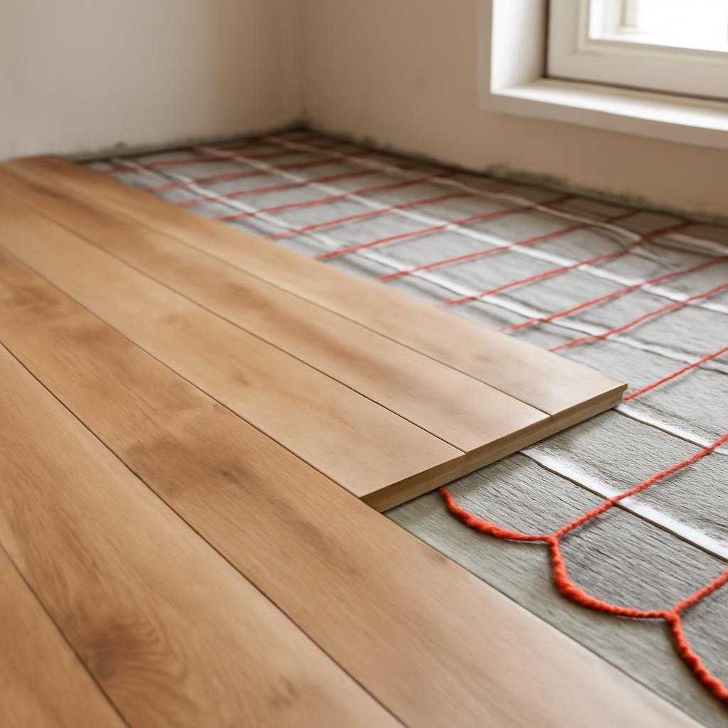 тёплый пол под ламинат