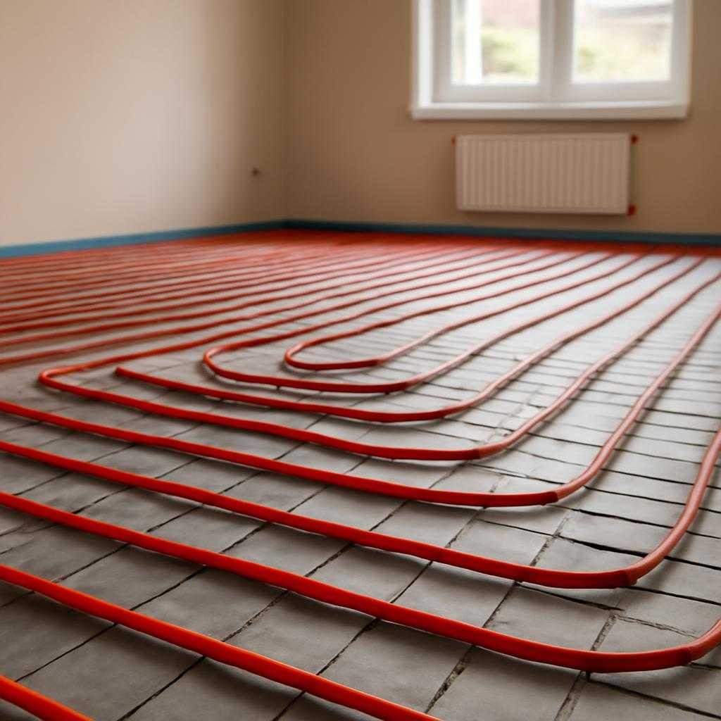 теплый водяной пол
