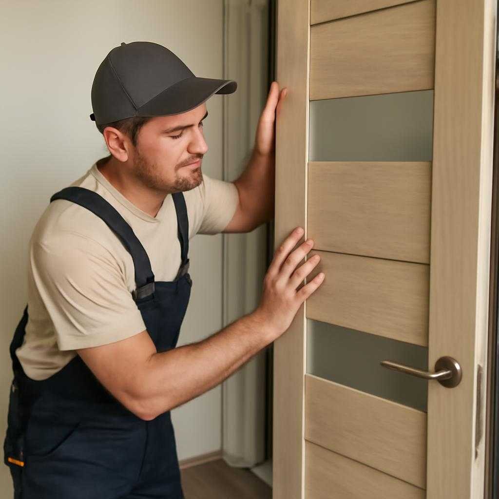 установка межкомнатной двери