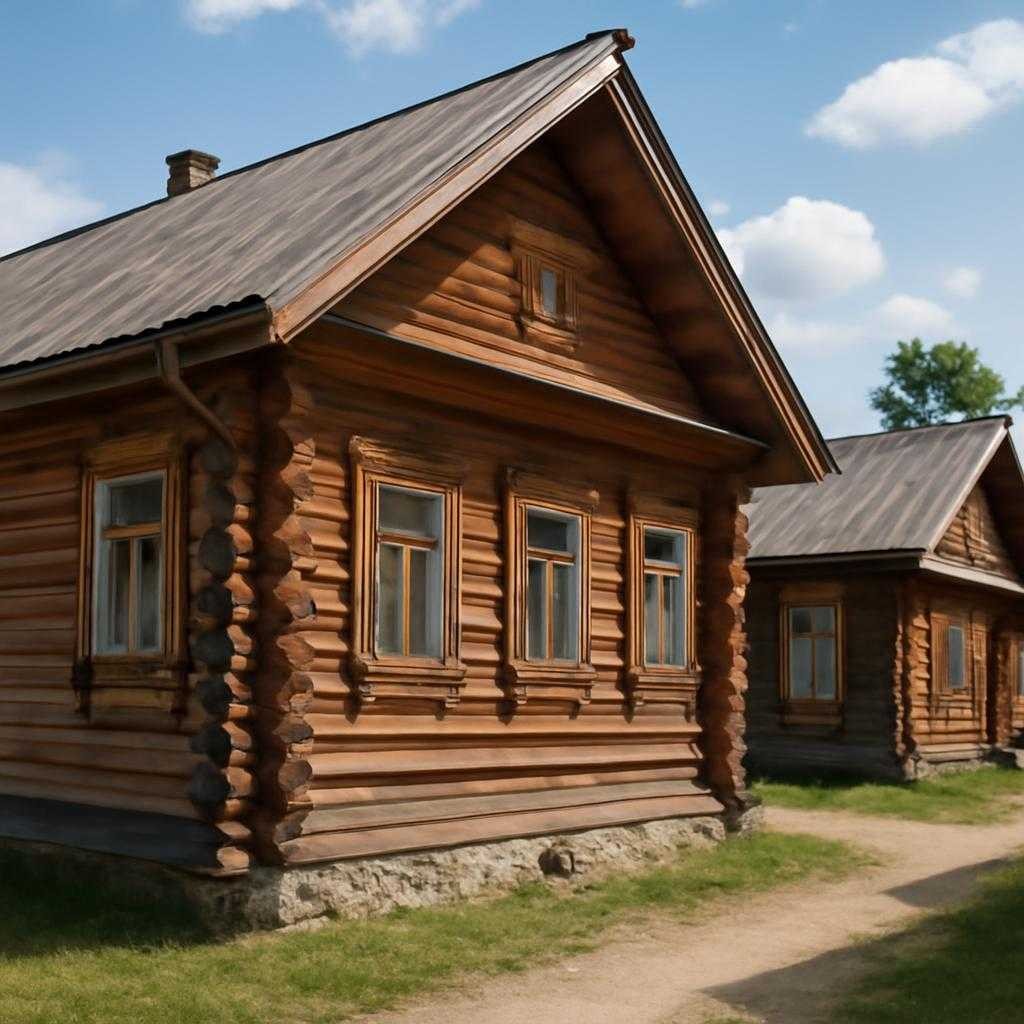 деревянные дома