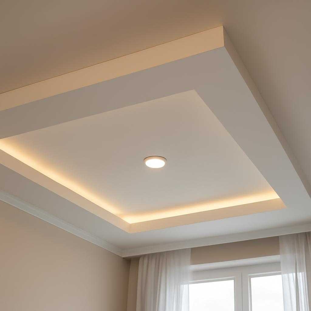 двухуровневый потолок