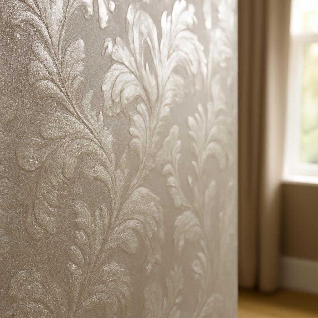 металлизированные обои