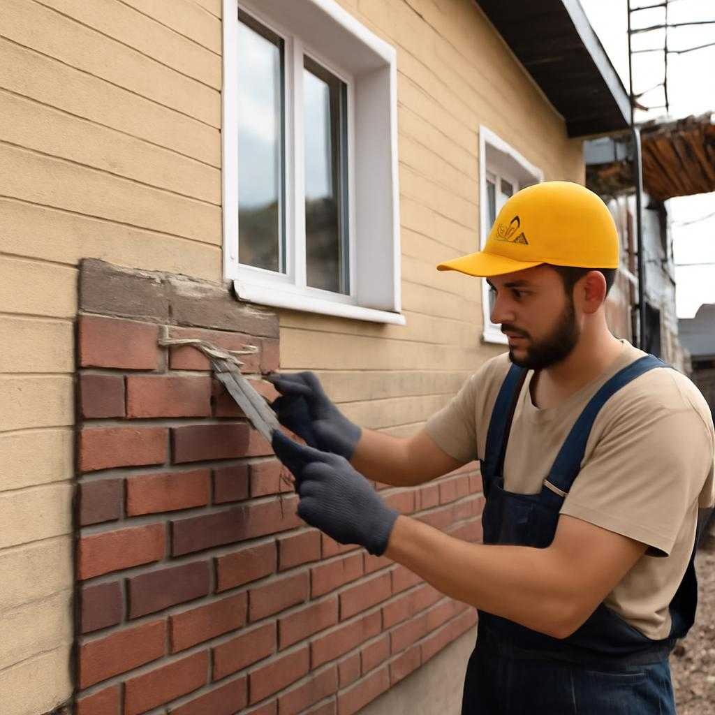 отделка фасадов в Клину