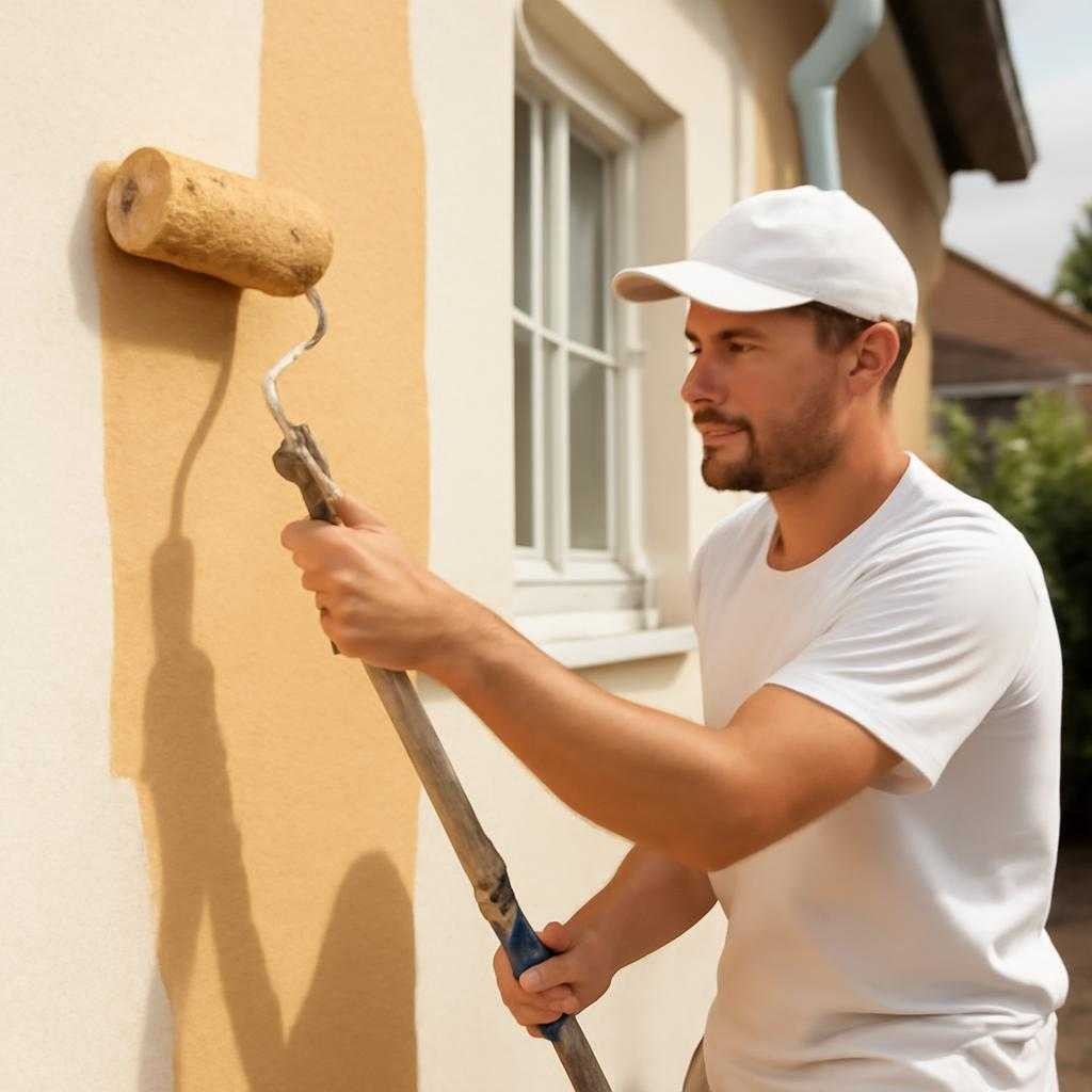 покраска фасадов