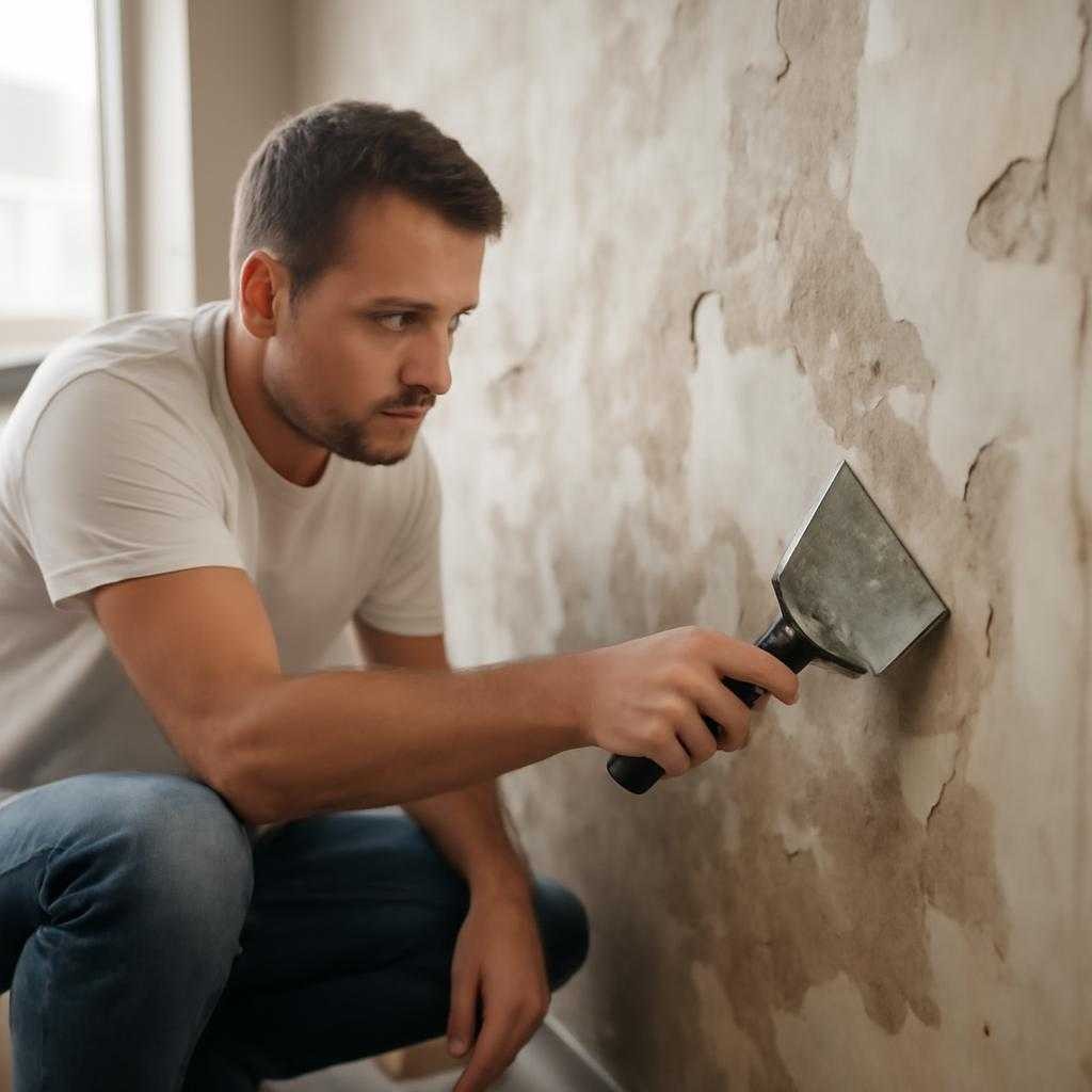 предварительная обработка стен