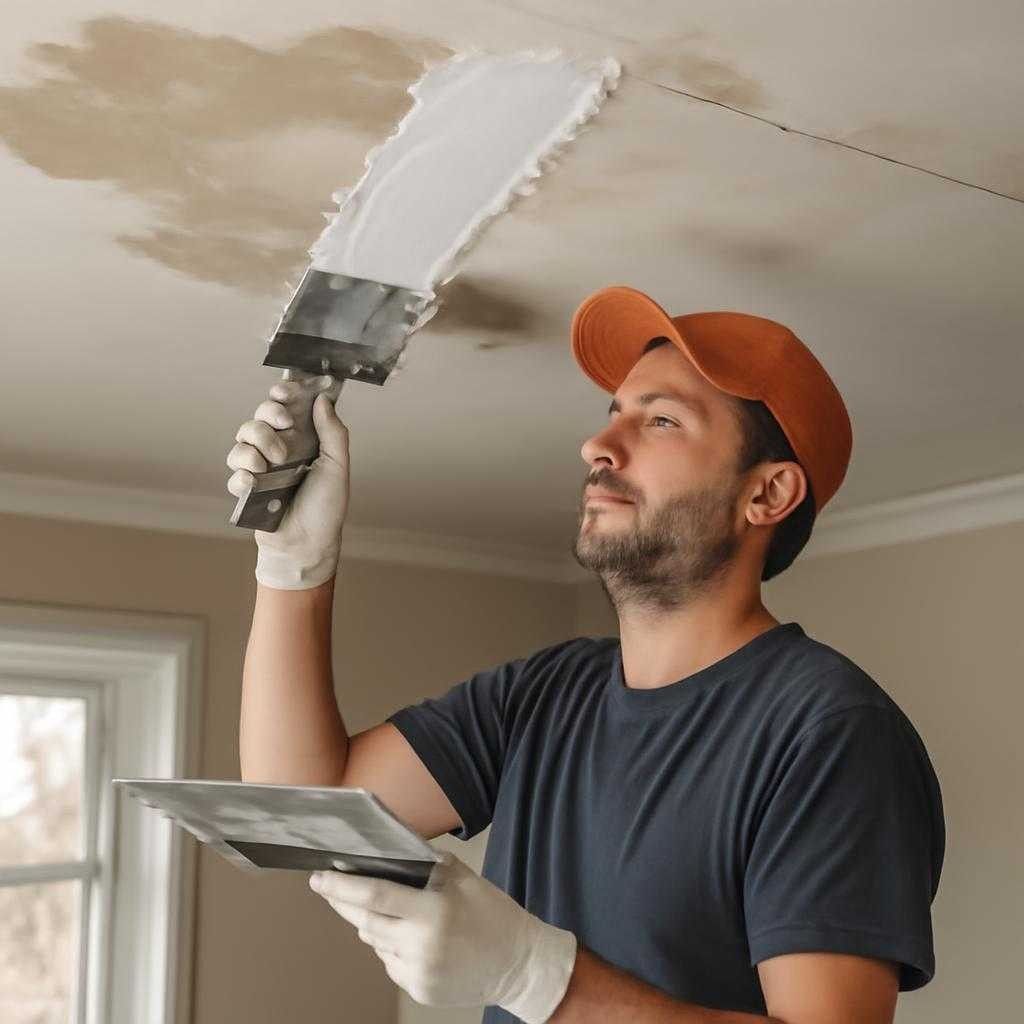 ремонт потолка