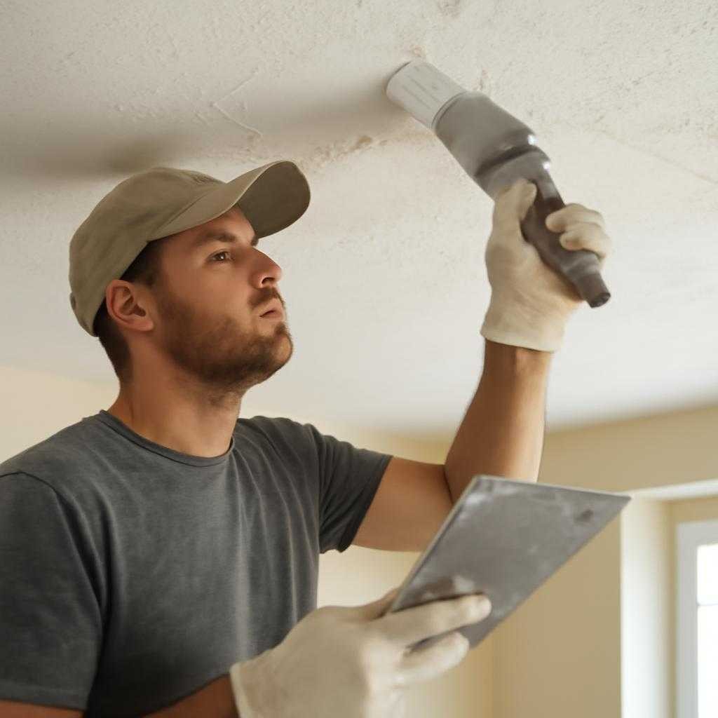 ремонт потолка