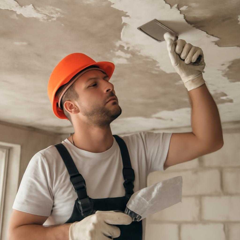 ремонт потолка