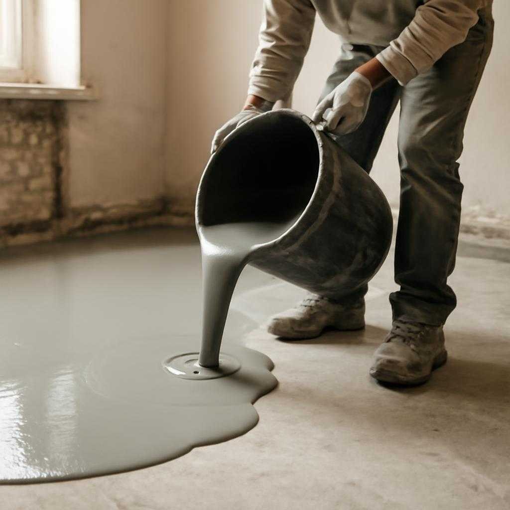 самовыравнивающаяся стяжка