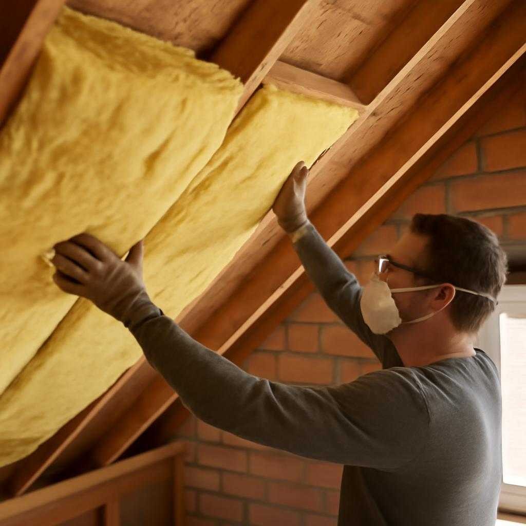 утепление мансарды