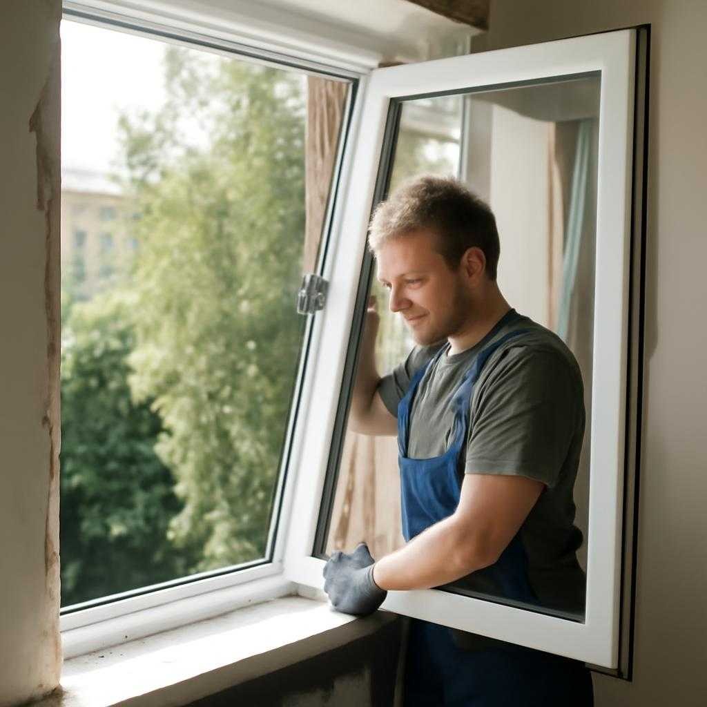 замена окна