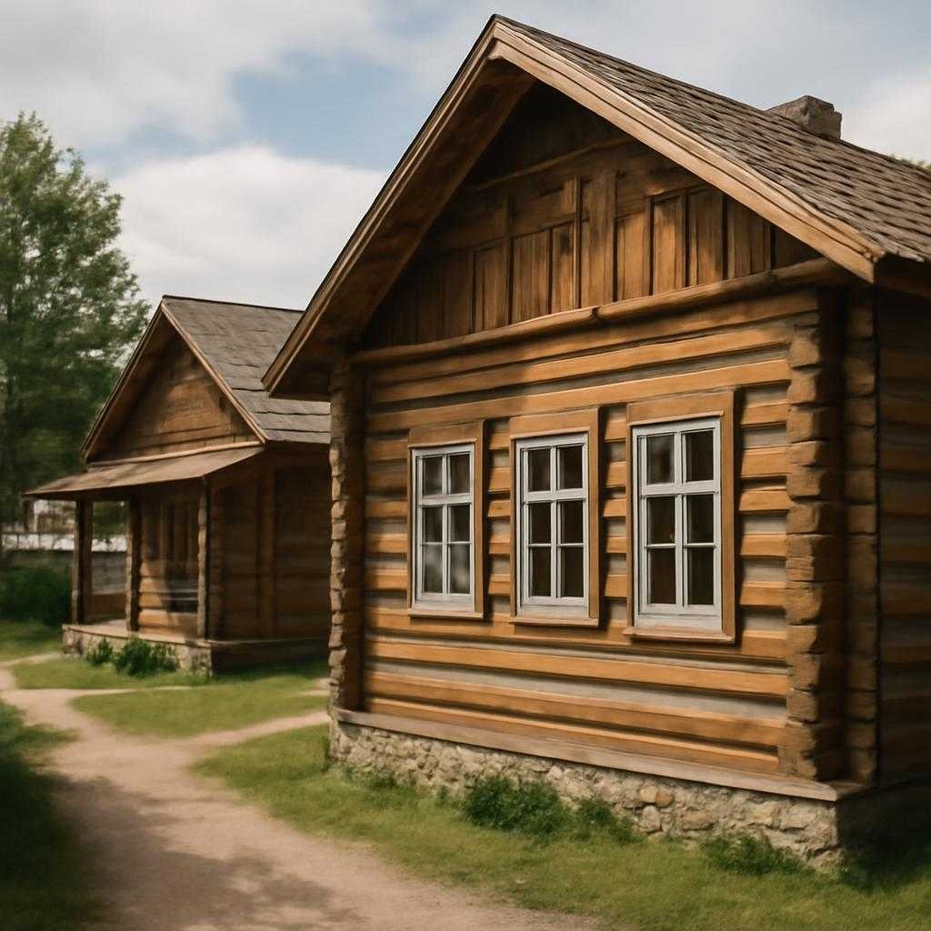деревянные дома